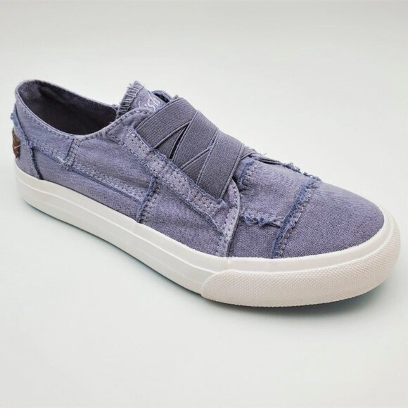 Blowfish Women's Sneakers in Light Blue and White - Picture 6 of 8